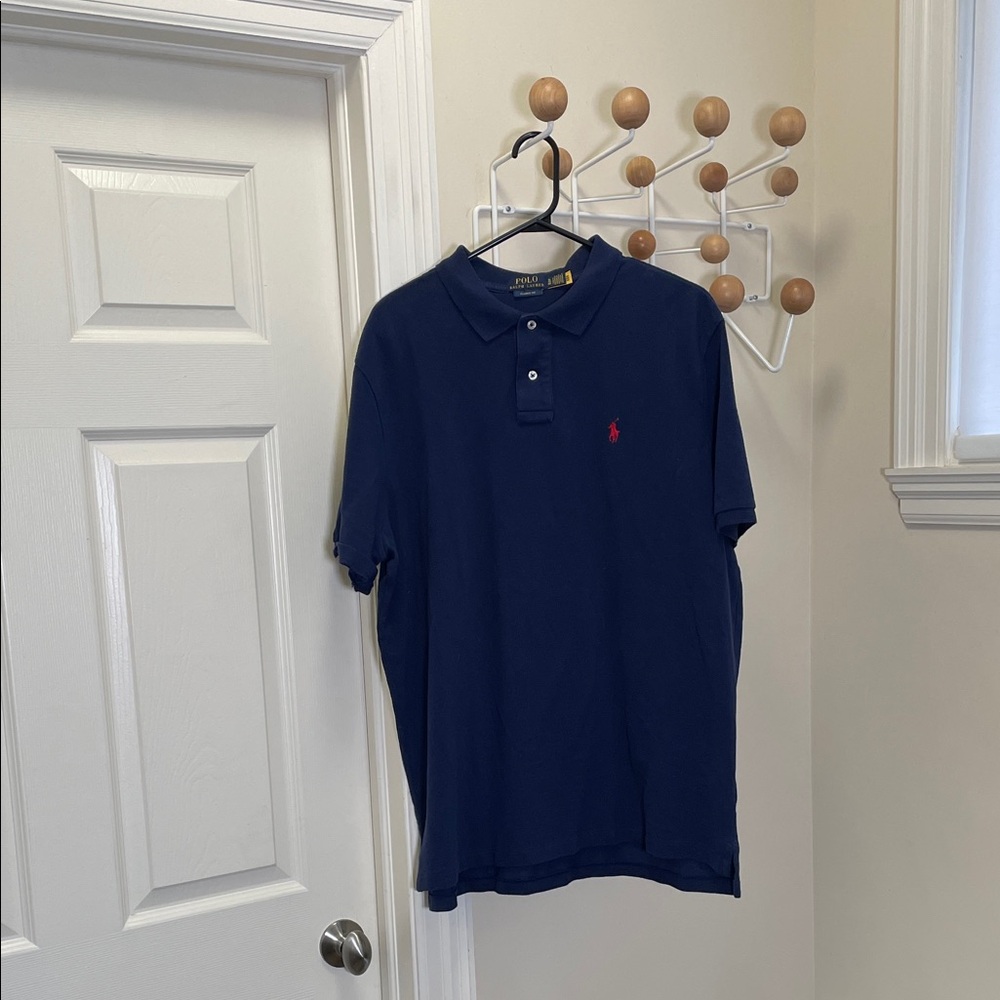 Ralph Lauren - Classic Short Sleeve Old Money Polo - Navy - XL